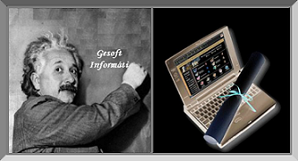 A imagem mostra o grande Einstein dando aula em um quadro negro